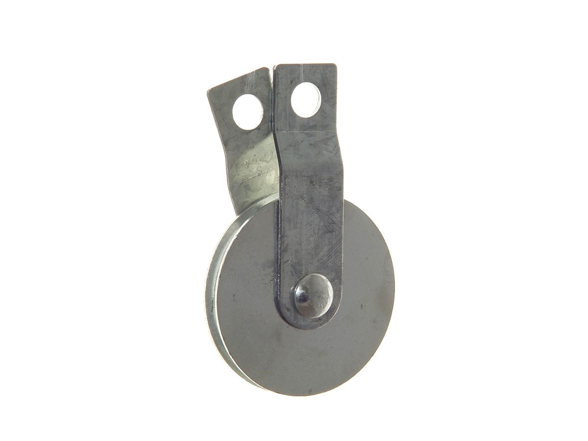 2-1/2'' Split Strap Steel Pulley - Short Strap