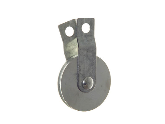 2-1/2'' Split Strap Steel Pulley - Short Strap