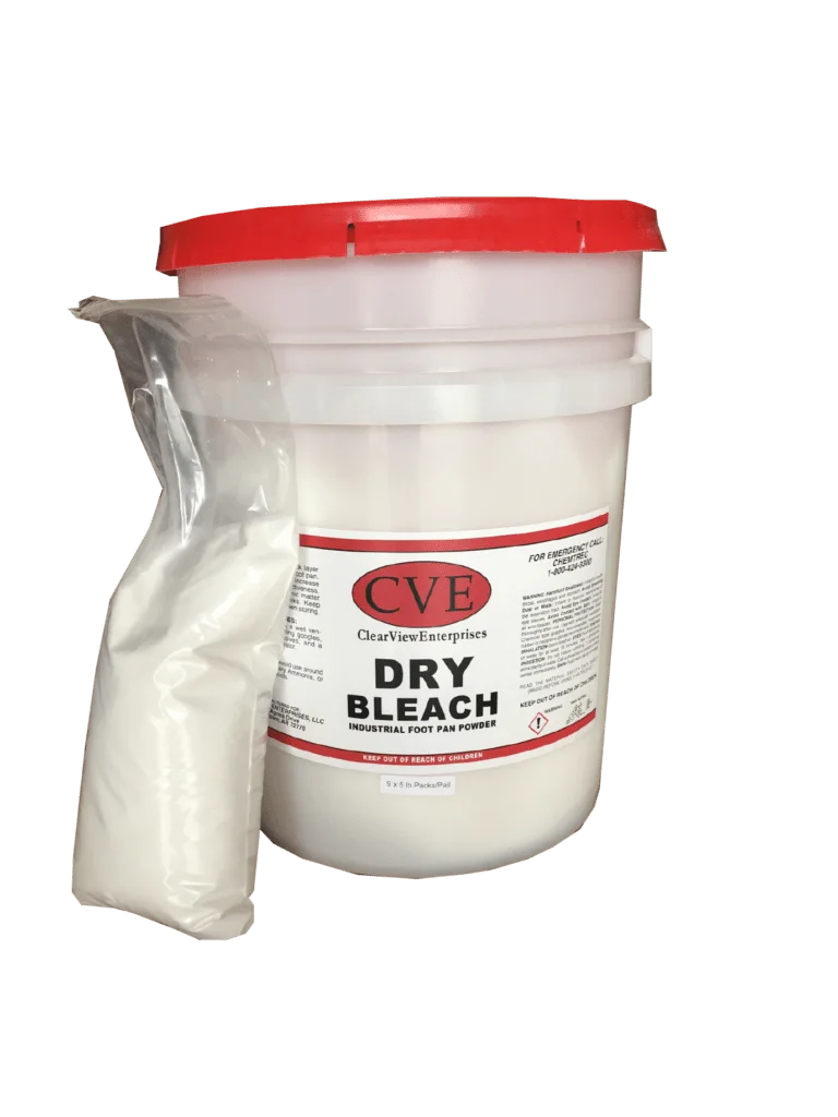 Organic Dry Chlorine Bleach 9 X 5lb Bag Pail
