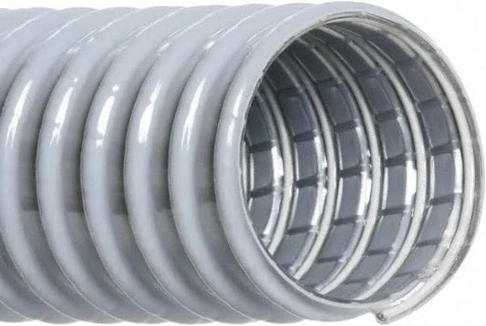 3 1/2" Vinyl Flexible Drop Tube (Sold by the Foot)